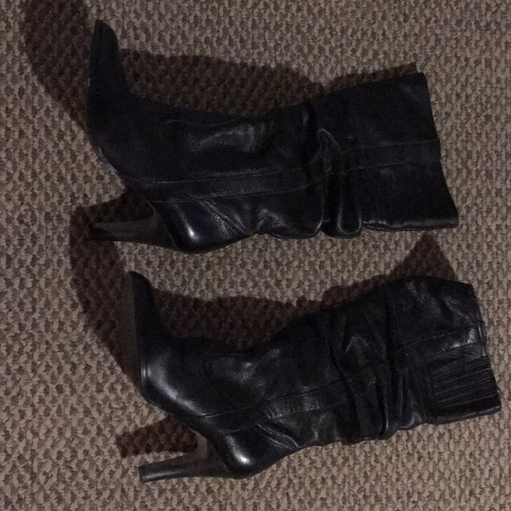 White House Black Market slouchy boots size 7
